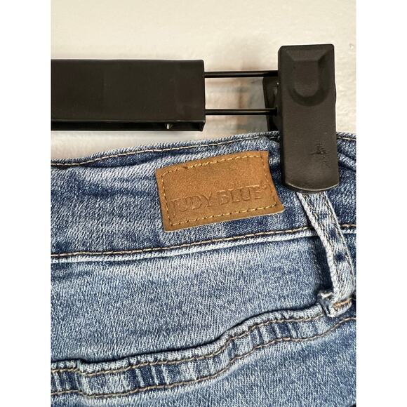 Judy Blue Denim Womens Straight Leg Relaxed Fit Jeans Size 14W - Picture 4 of 7